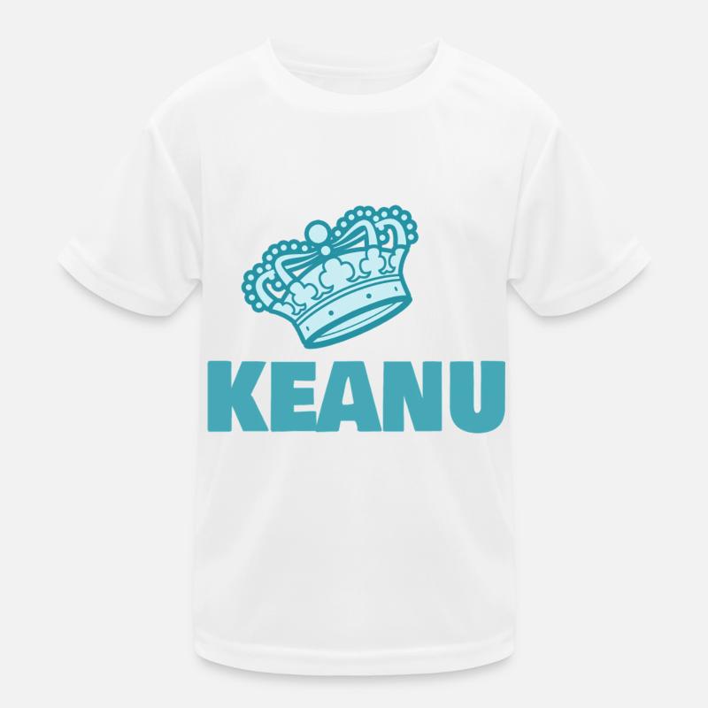 Vorname Keanu Kinder Funktions-T-Shirt