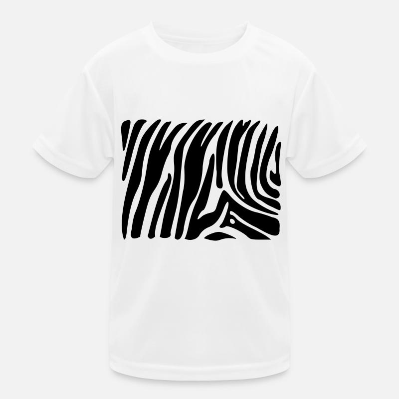 zebra Kinder Funktions-T-Shirt
