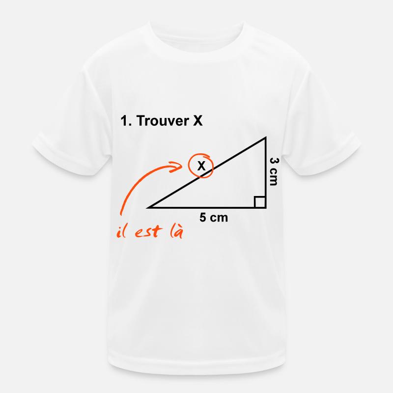 trouver x T-shirt sport Enfant
