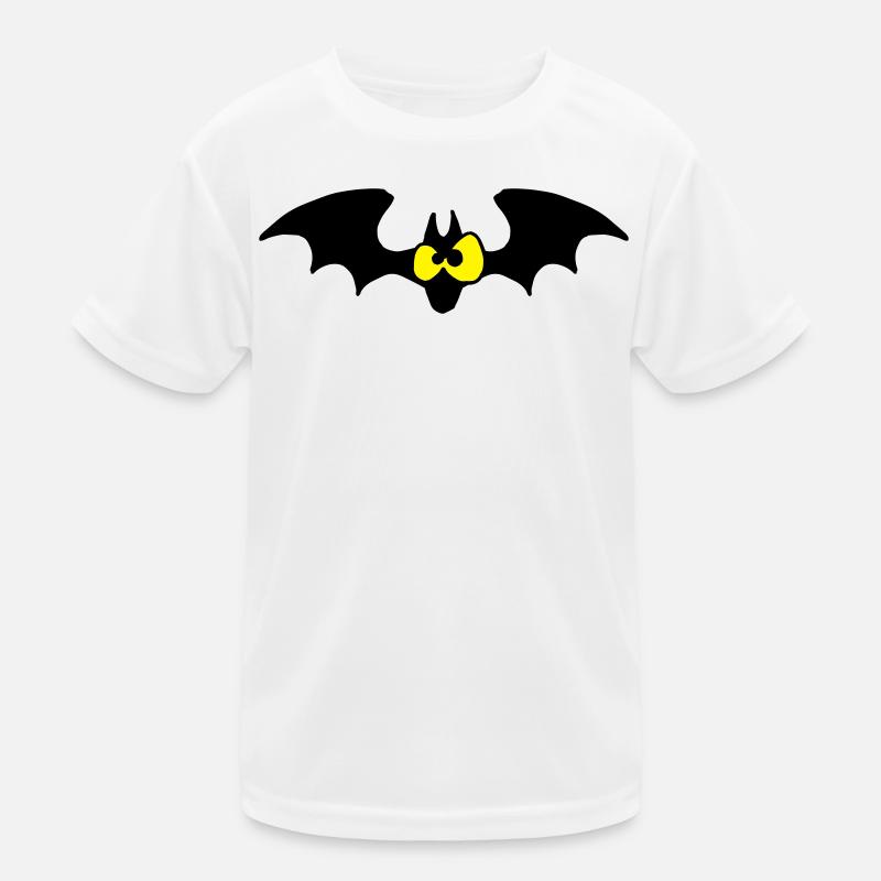 Staring Bat - Two Color Design Kids Functional T-Shirt