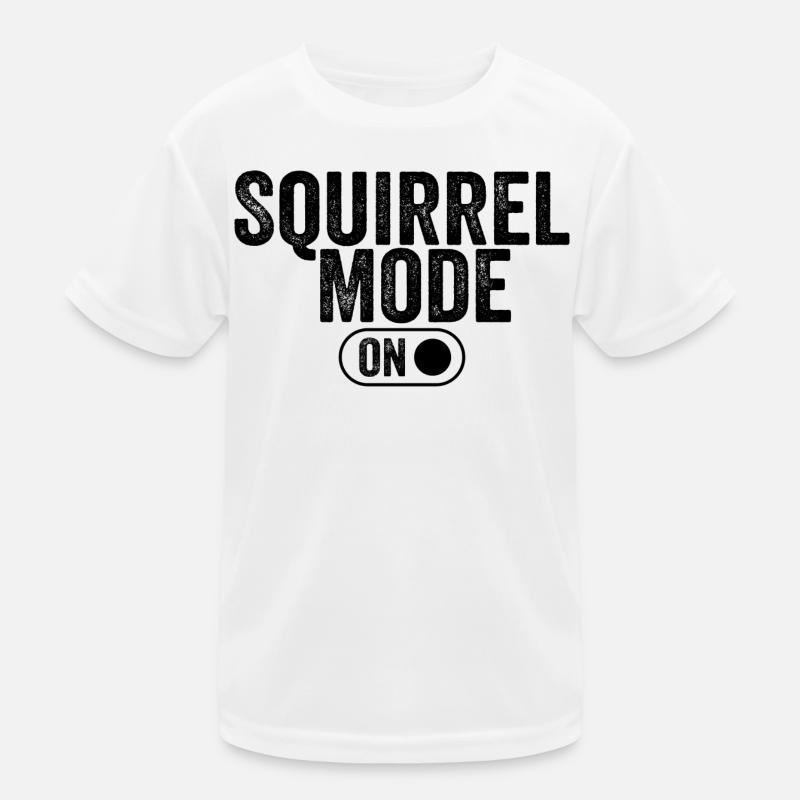 Squirrel mode on Kids Functional T-Shirt