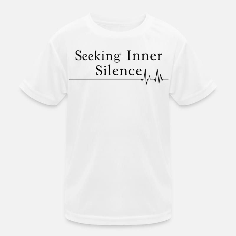 Seeking Inner Silence Kids Functional T-Shirt