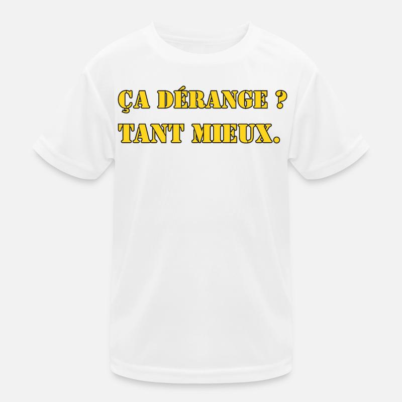 DOES IT DISTURB? GOOD. Kids Functional T-Shirt