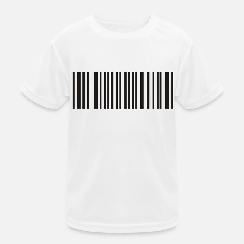 barcode T-shirt sport Enfant