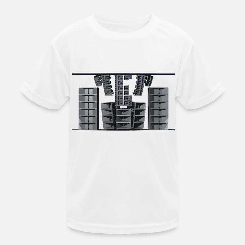 sound system Kids Functional T-Shirt