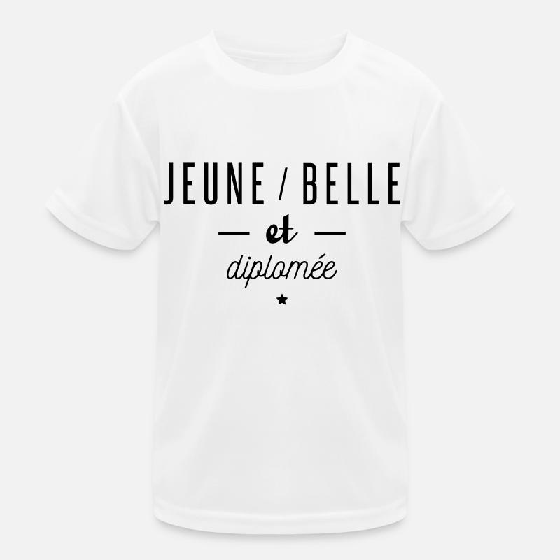 jeune-belle-diplomee T-shirt sport Enfant