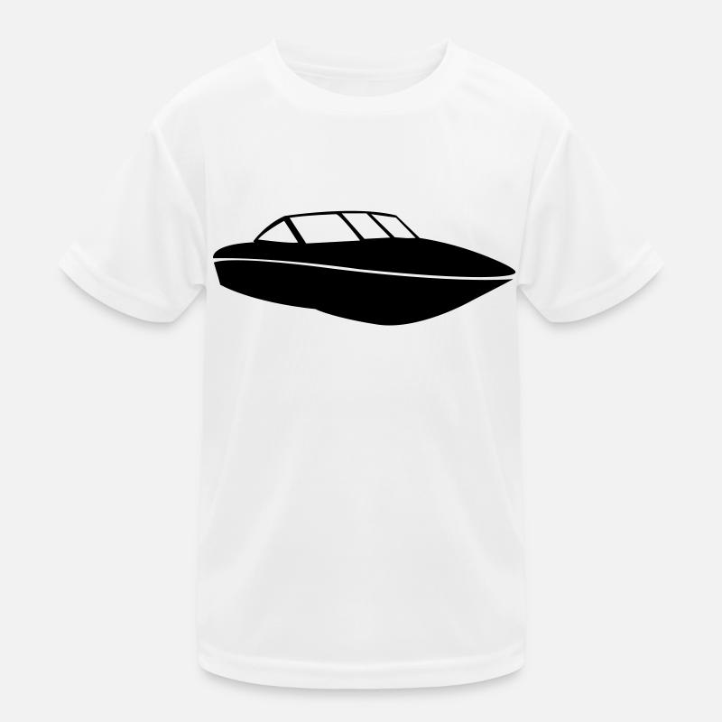 Boat de Kinder Funktions-T-Shirt