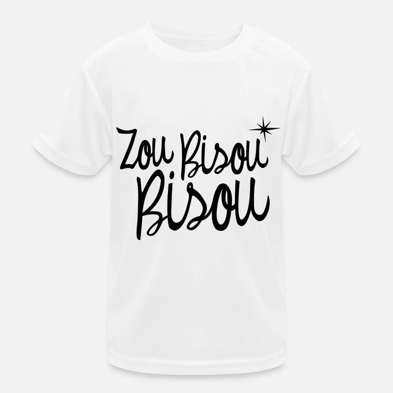 Zou Bisou Bisou Kinder Funktions-T-Shirt