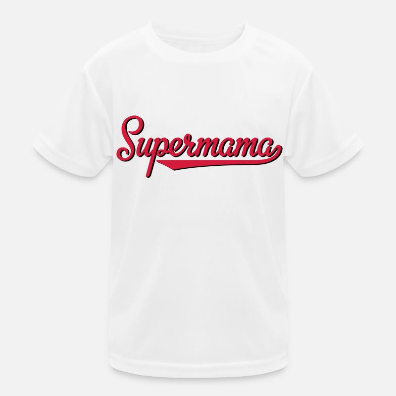 Supermama Kinder Funktions-T-Shirt