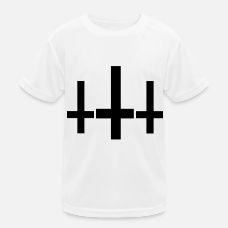 Kreuz Kinder Funktions-T-Shirt