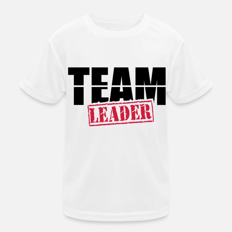 team_leade Kinder Funktions-T-Shirt