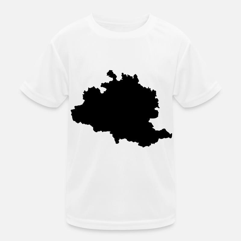 Ariège carte Ariégeoise T-shirt sport Enfant