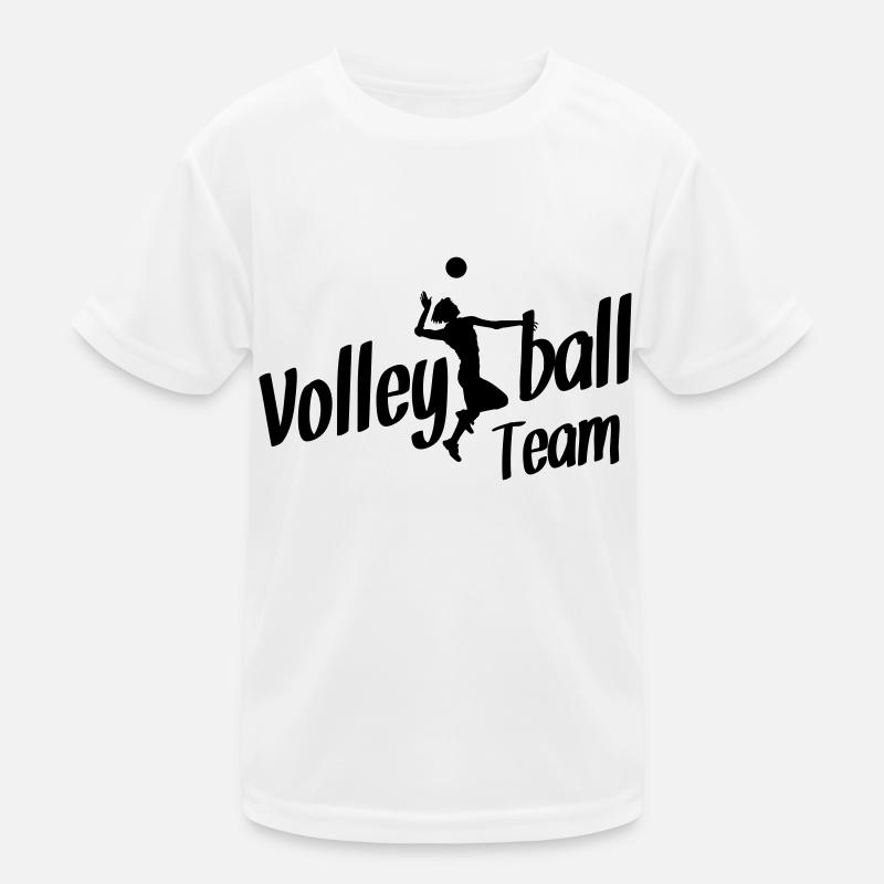 volleyball team Kinder Funktions-T-Shirt