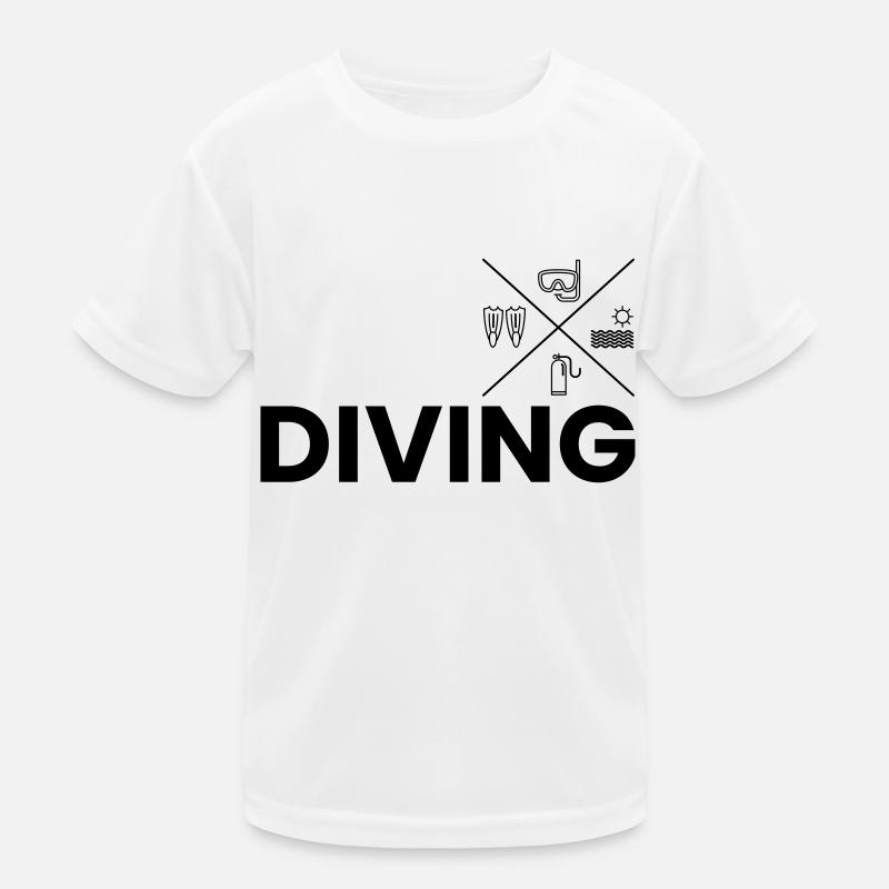 Diving Kids Functional T-Shirt