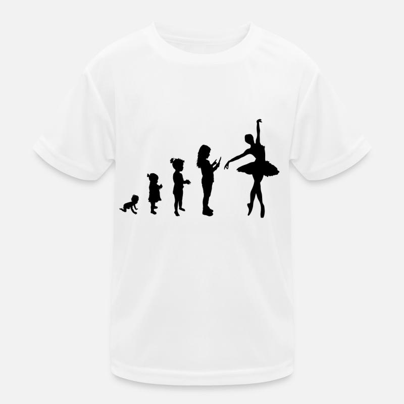 Evolution Ballett 1 Kinder Funktions-T-Shirt