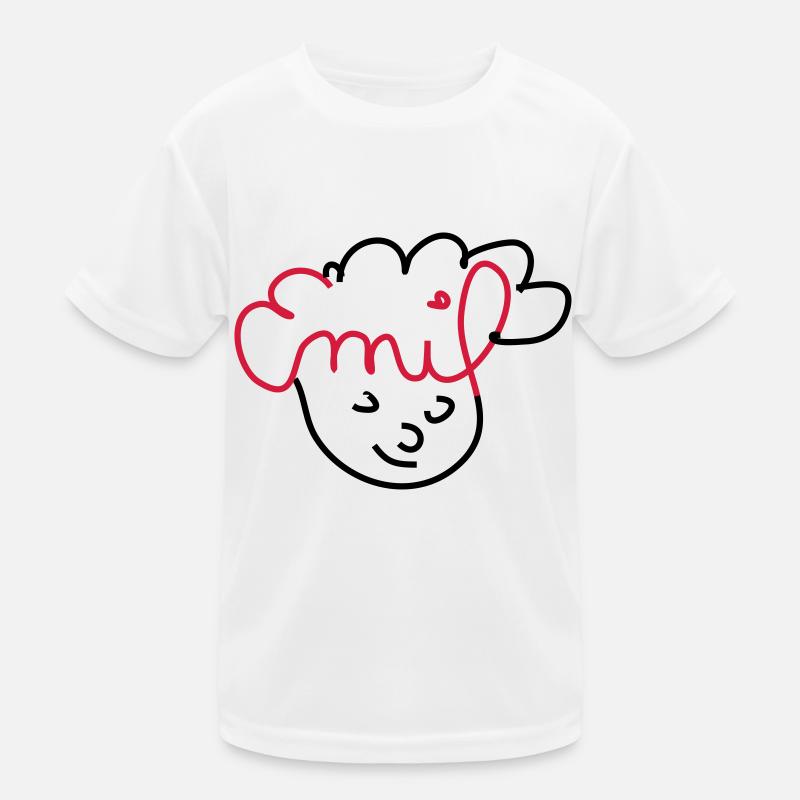 Emil visage dessin T-shirt sport Enfant