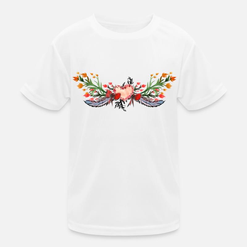 Fleurs T-shirt sport Enfant