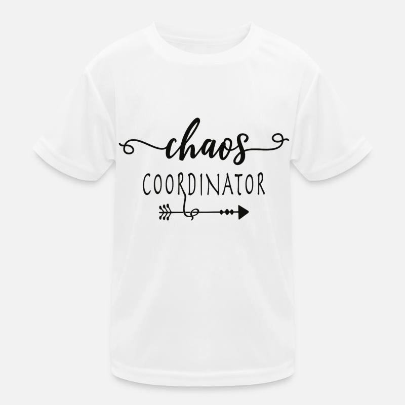Chaos Coordinator Kids Functional T-Shirt