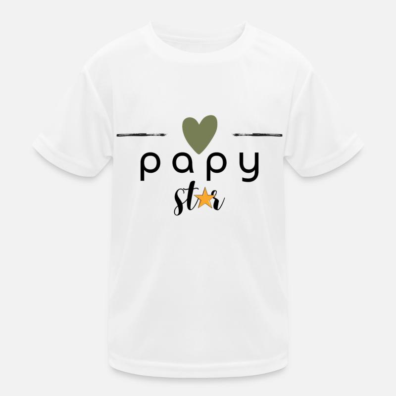papy star T-shirt sport Enfant