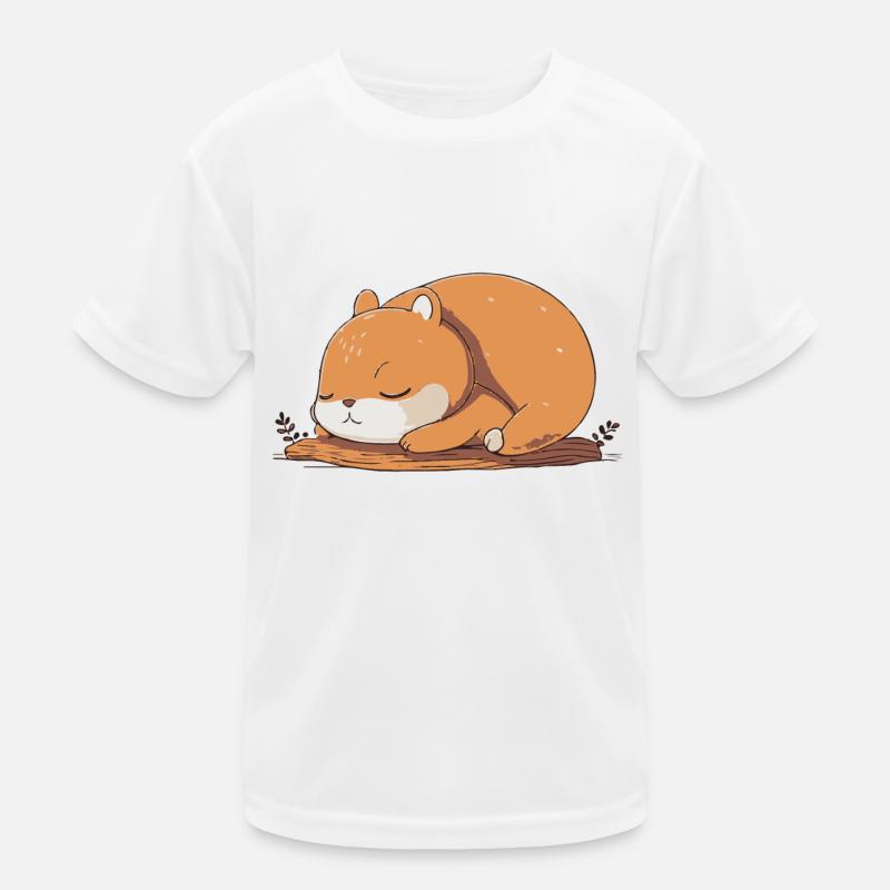Eichhoernchen Écureuil Comique Mignon Kawaii 7 T-shirt sport Enfant