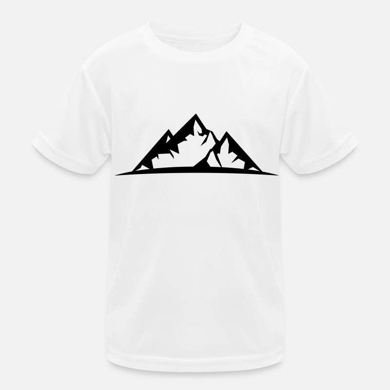 berge Kinder Funktions-T-Shirt