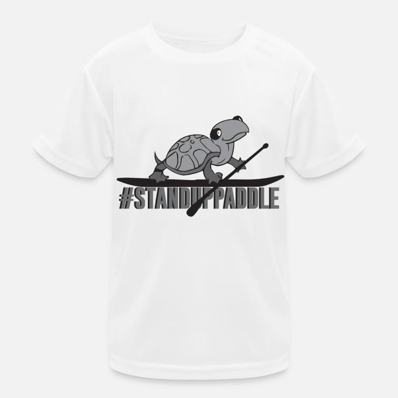 SUP - Kinder Funktions-T-Shirt - Weiß