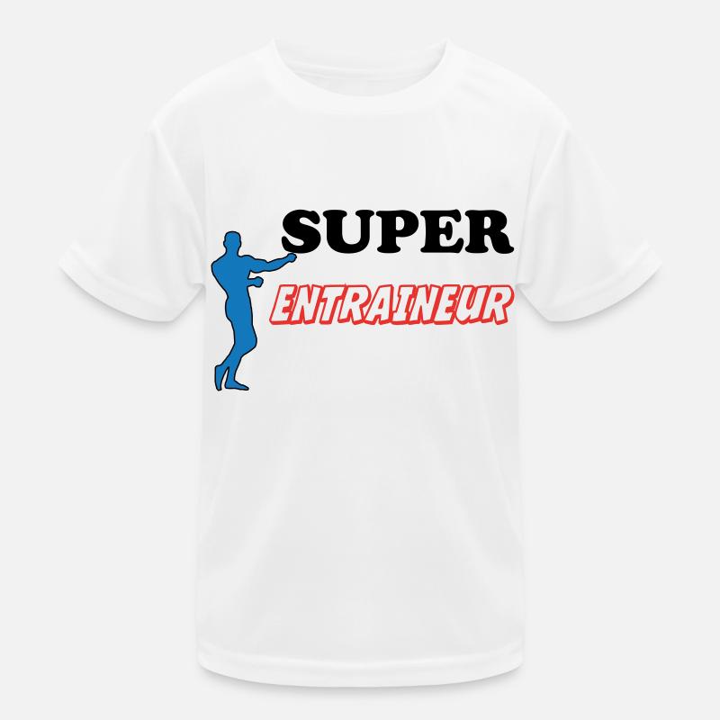 SUPER TRAINER Kinder Funktions-T-Shirt