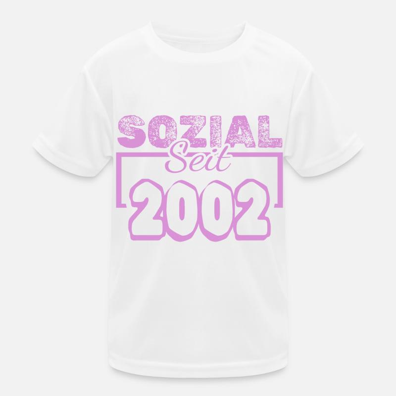 seit 2002 Kinder Funktions-T-Shirt