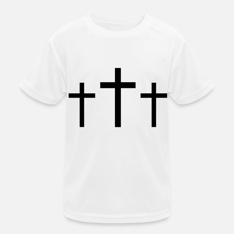 Three Crosses Kids Functional T-Shirt