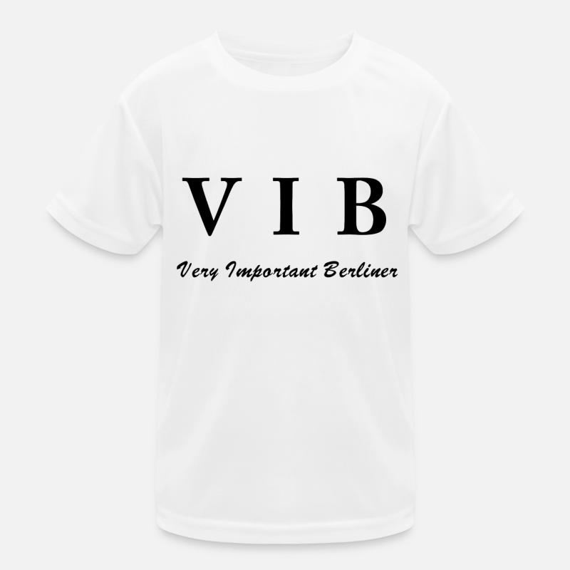 Berlin, ich bin ein Berliner, VIB, Berlin VIP Kinder Funktions-T-Shirt