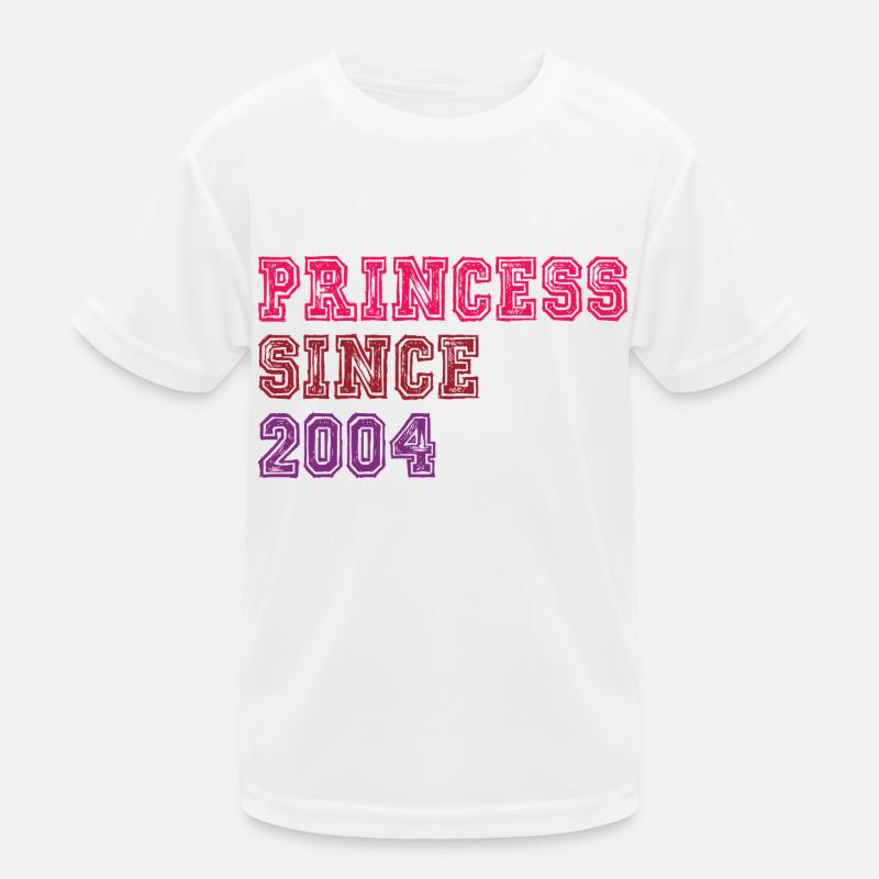 2004 Geburtstag Prinzessin Kinder Funktions-T-Shirt