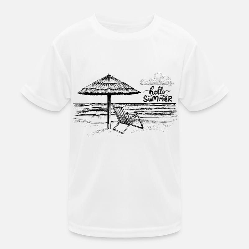 Hello Summer T-shirt sport Enfant