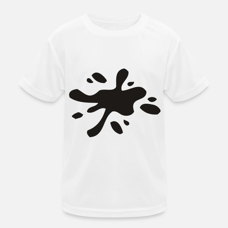 Klecks 2 Kinder Funktions-T-Shirt