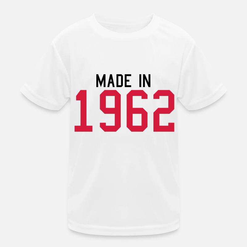1962 - Kids Functional T-Shirt - white