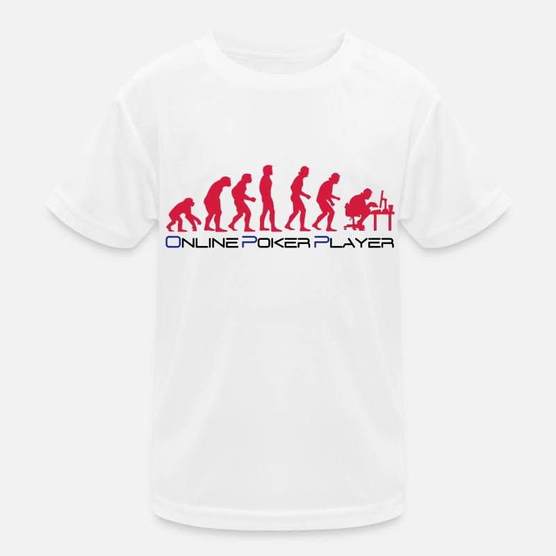 poker_evolution T-shirt sport Enfant