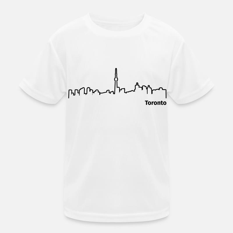Toronto - Kids Functional T-Shirt - white