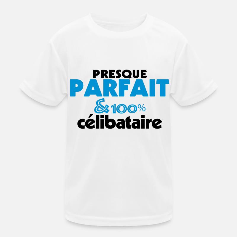 Almost Perfect - 100% SINGLE (2c) Kids Functional T-Shirt