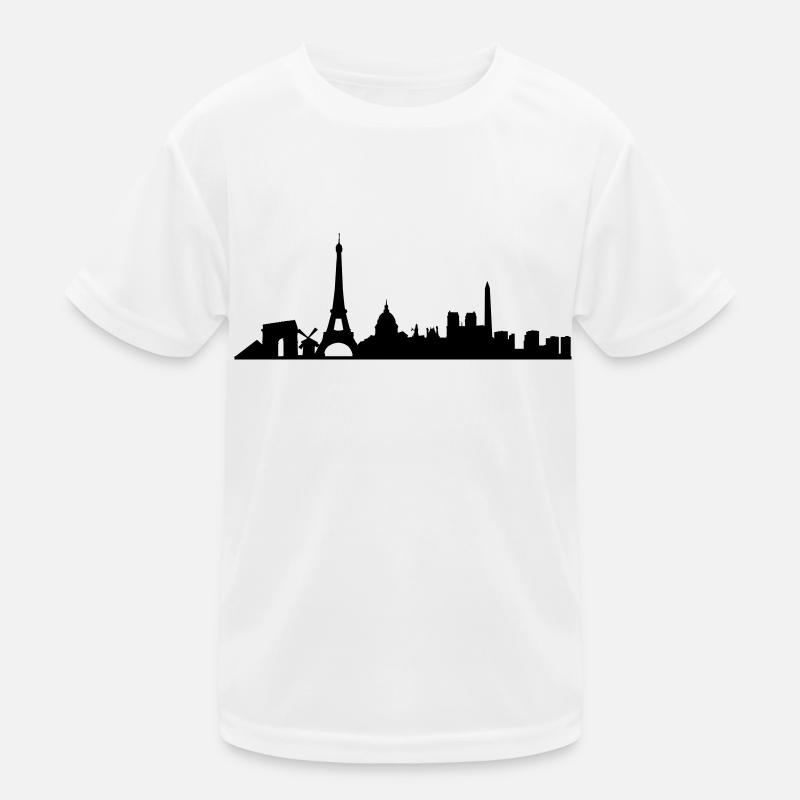 Paris Kinder Funktions-T-Shirt