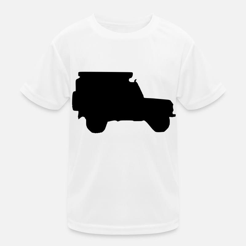 Shadow LR Defender 90 - T-shirt sport Enfant - blanc