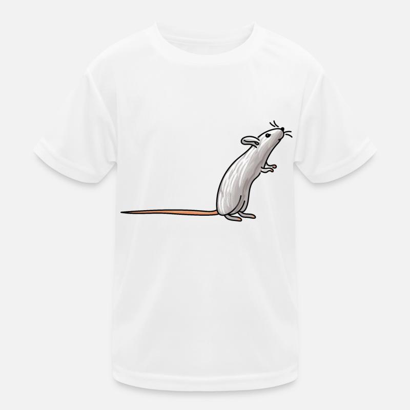 Lustige Ratte Kinder Funktions-T-Shirt