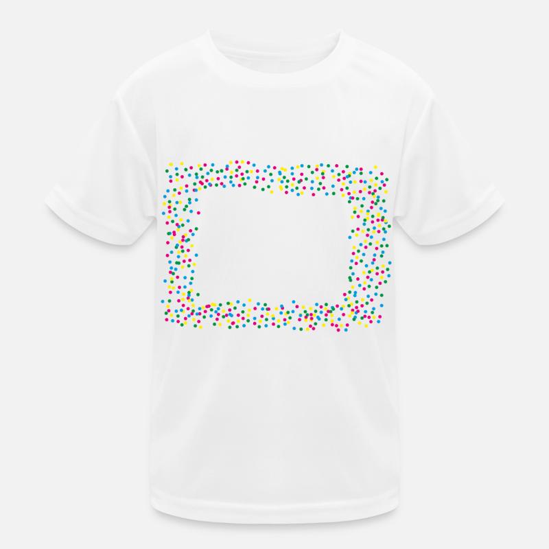Confetti Confetti Frame Kids Functional T-Shirt