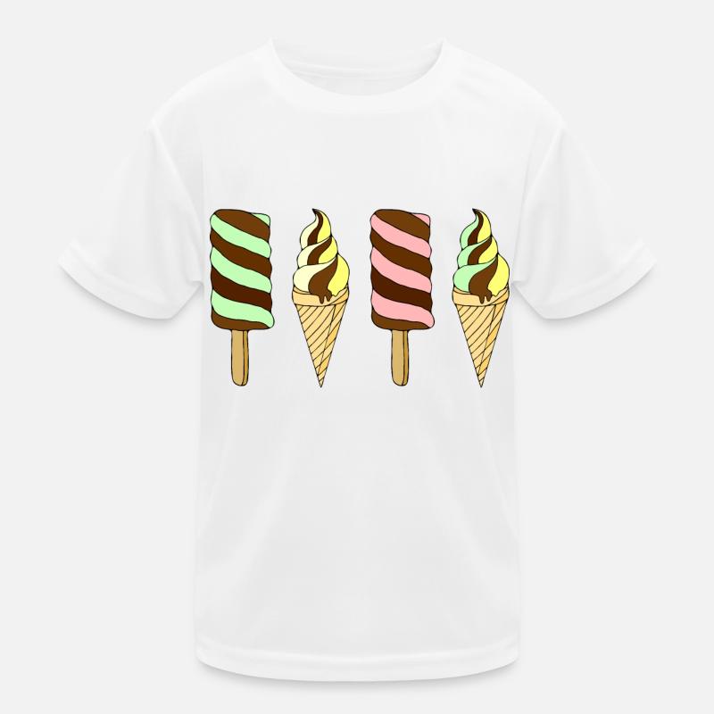 Eis Kinder Funktions-T-Shirt