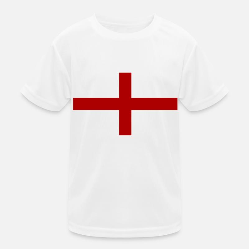 England Kinder Funktions-T-Shirt