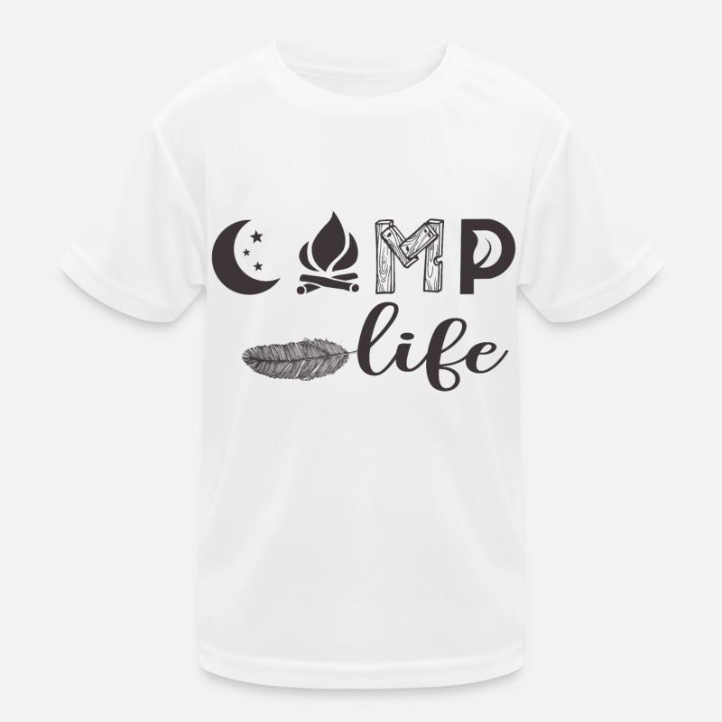 Camp live Kids Functional T-Shirt