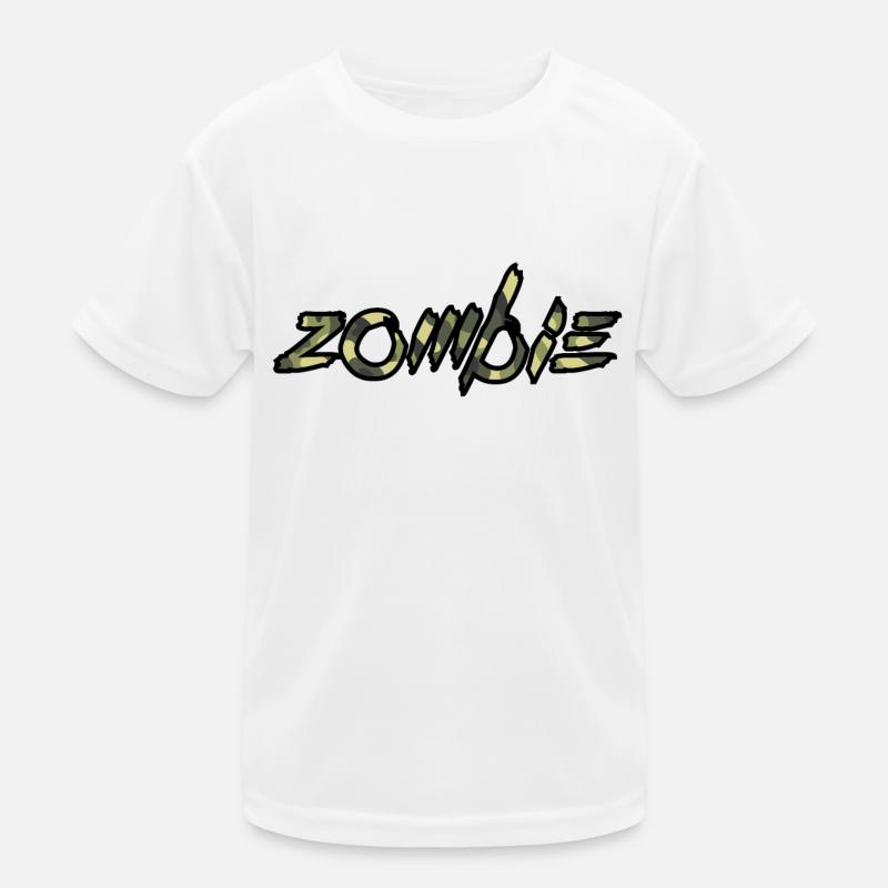 zombie Kinder Funktions-T-Shirt