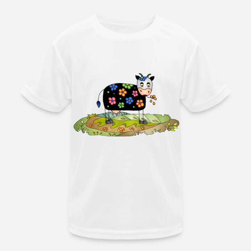Cow Kids Functional T-Shirt