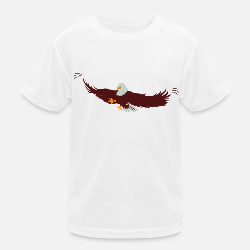 Eagle | Adler > Vectorgraphic Kinder Funktions-T-Shirt