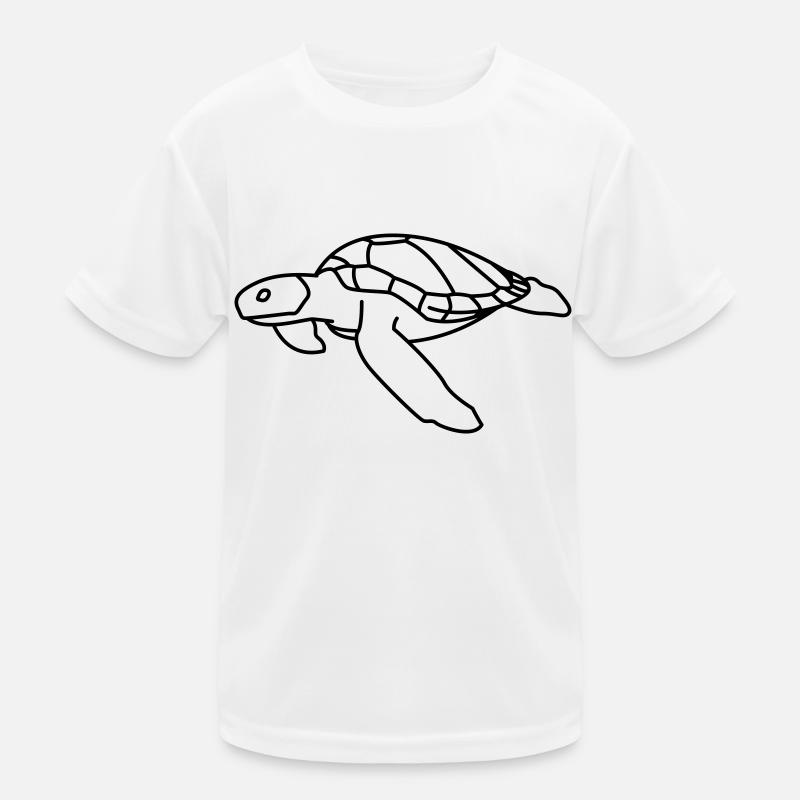 Sea Turtle Kids Functional T-Shirt