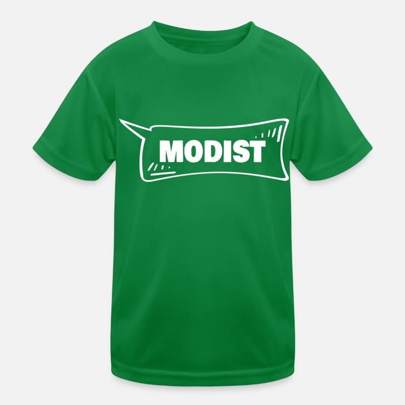 Speech Bubble Modist Kids Functional T-Shirt
