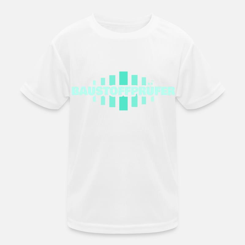 Occupation: Building materials tester Kids Functional T-Shirt